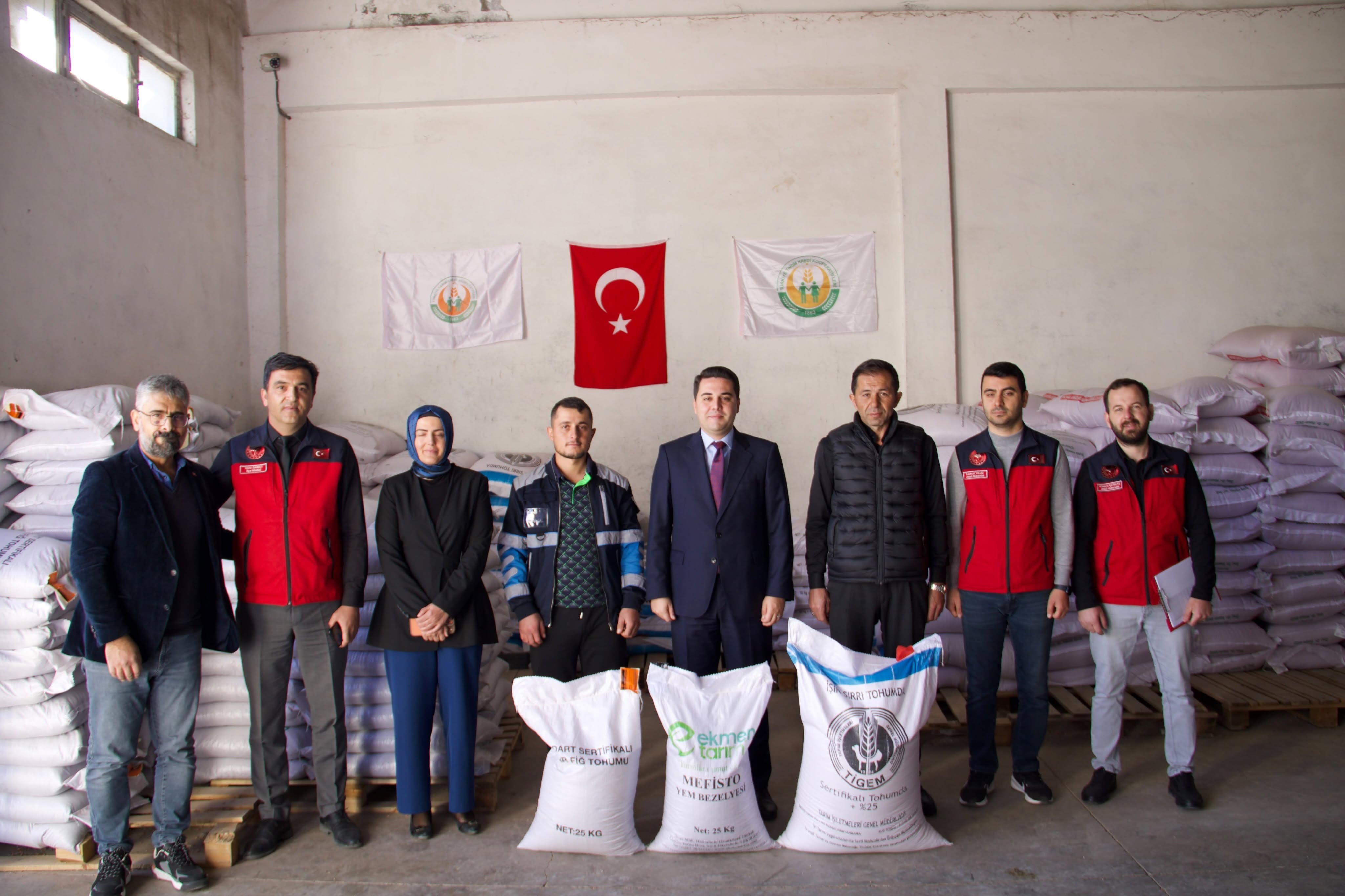 Sivas'ta çiftçilere yüzde 75 hibeli tohum desteği