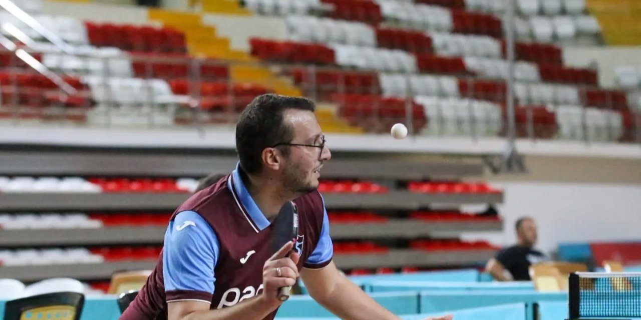 Sivas'ta masa tenisi turnuvası sona erdi