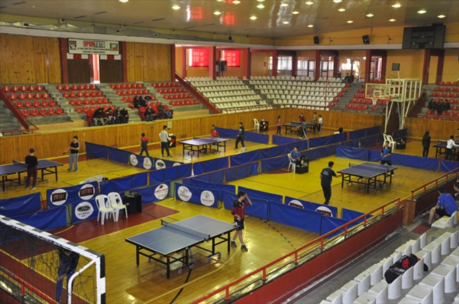 MASA TENİSİNDE HEYECAN BAŞLIYOR