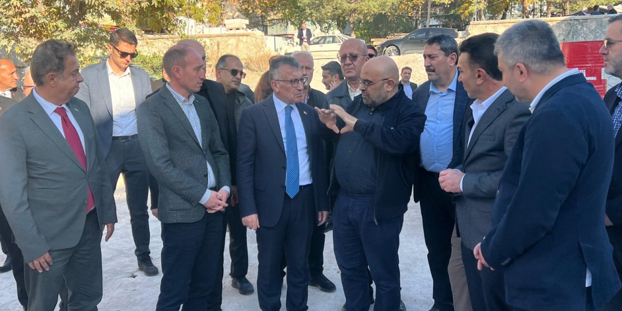 Abdullah Güler’den Ulu Camii’nde inceleme