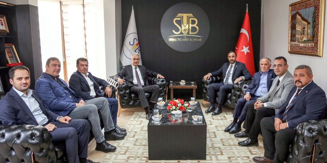 STSO’dan Ticaret Borsası’na tebrik ziyareti