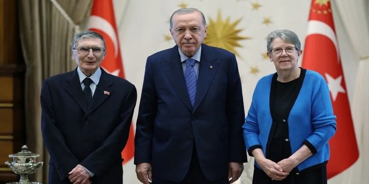 Cumhurbaşkanı Erdoğan, Prof. Dr. Sancar'ı kabul etti