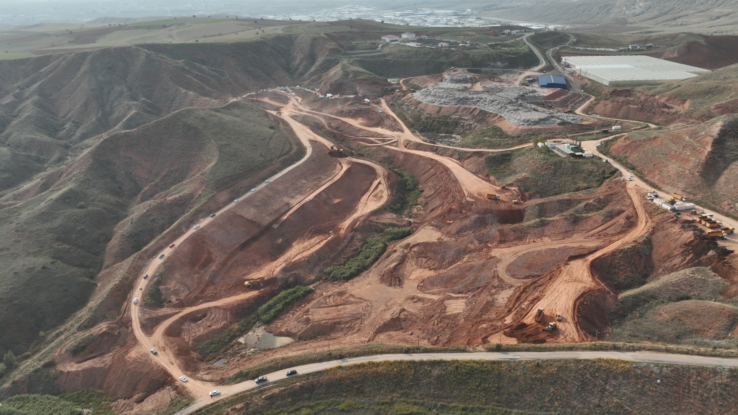 Sivas’ta 636 milyon liralık katı atık tesisinin temeli atıldı