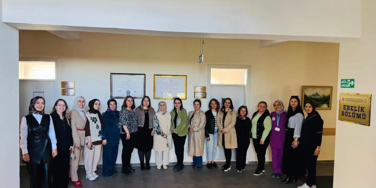 Sivas'ta ebelik eğitimine klinik destek