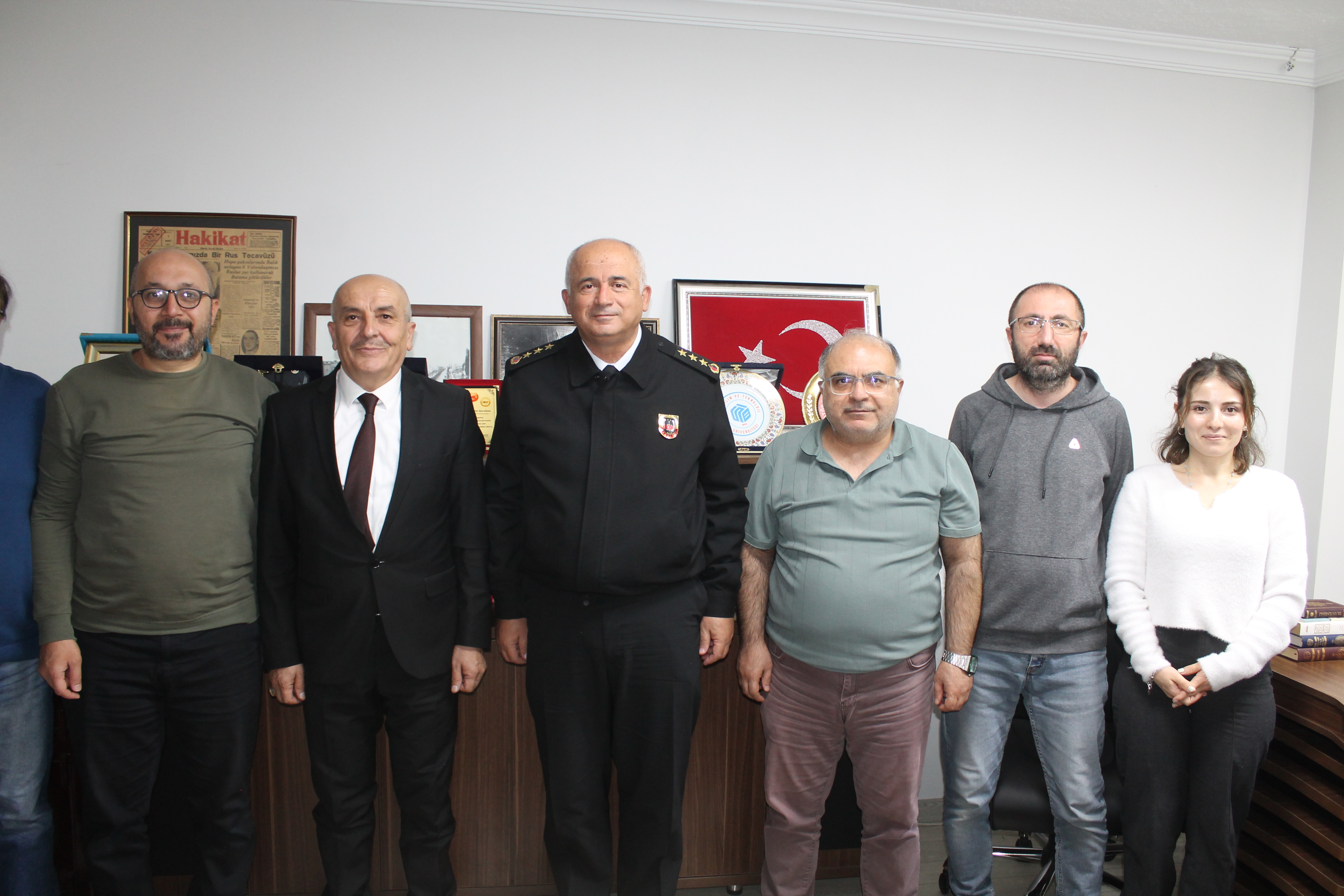Jandarma Komutanı Taşkın’dan Sivas Ekspres’e ziyaret