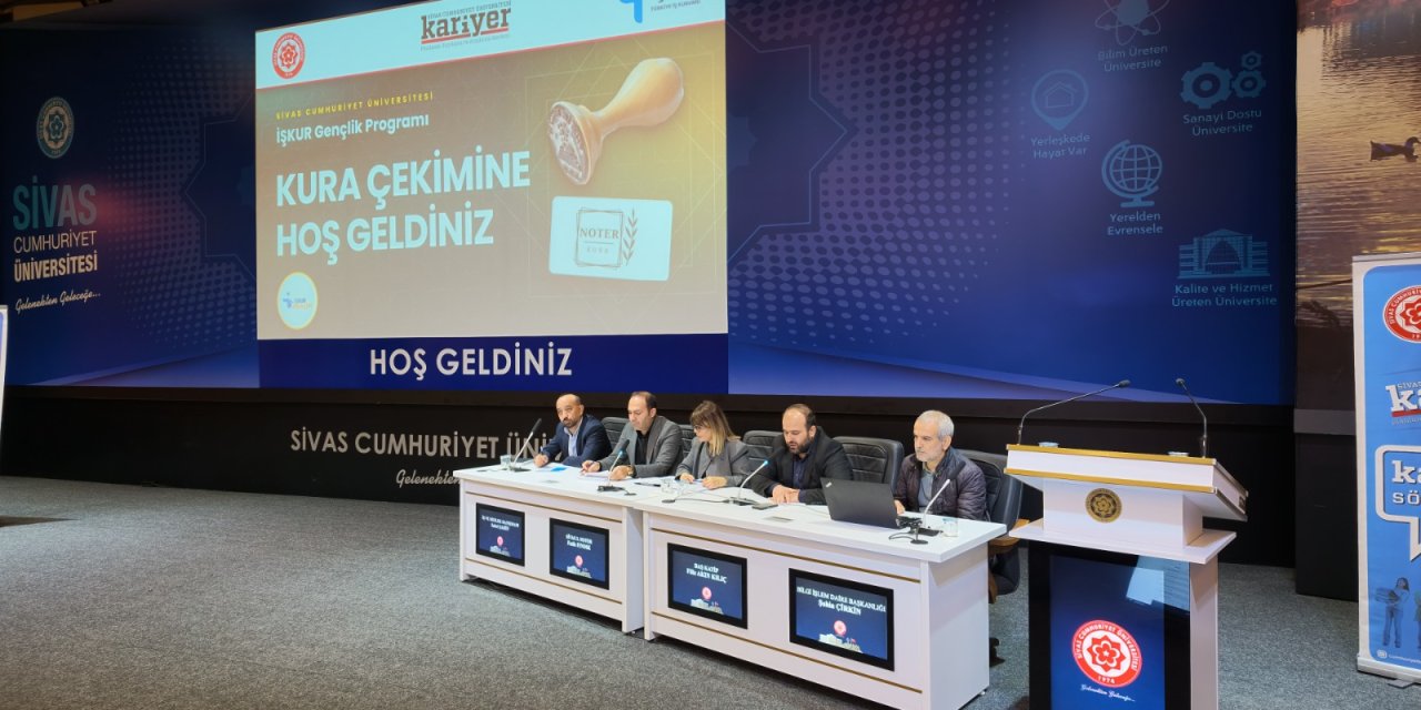 Sivas'ta 12 bin öğrenci kuraya katıldı