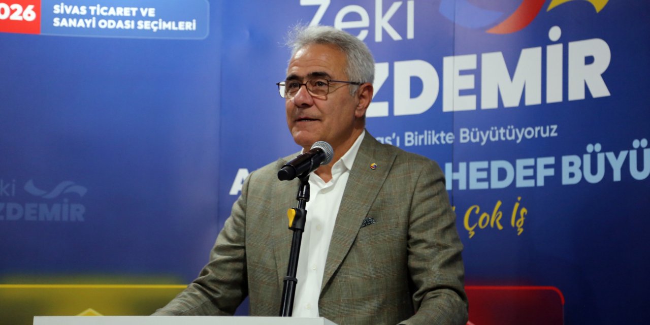 STSO Başkanı ve adayı Özdemir: Sivas’ın kalkınması ilçelerden geçiyor