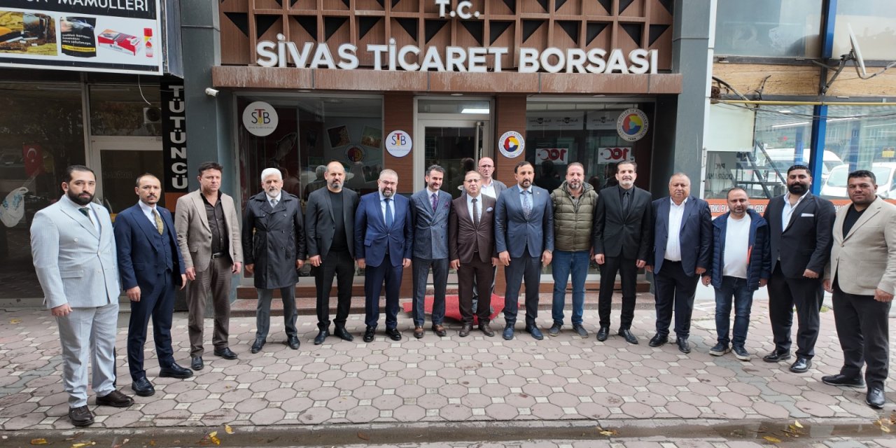 Eken ve Karakaya’dan Sivas ekonomisi için istişare