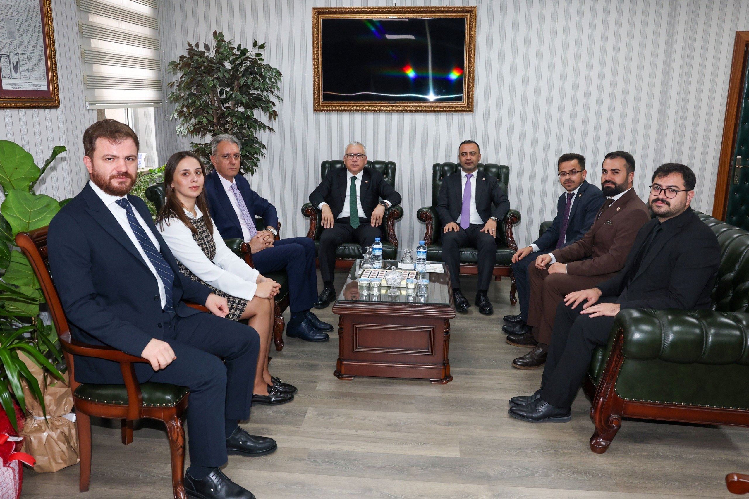 Sivas’ta Vali Şimşek’ten Baro Başkanı Özdemir’e ziyaret