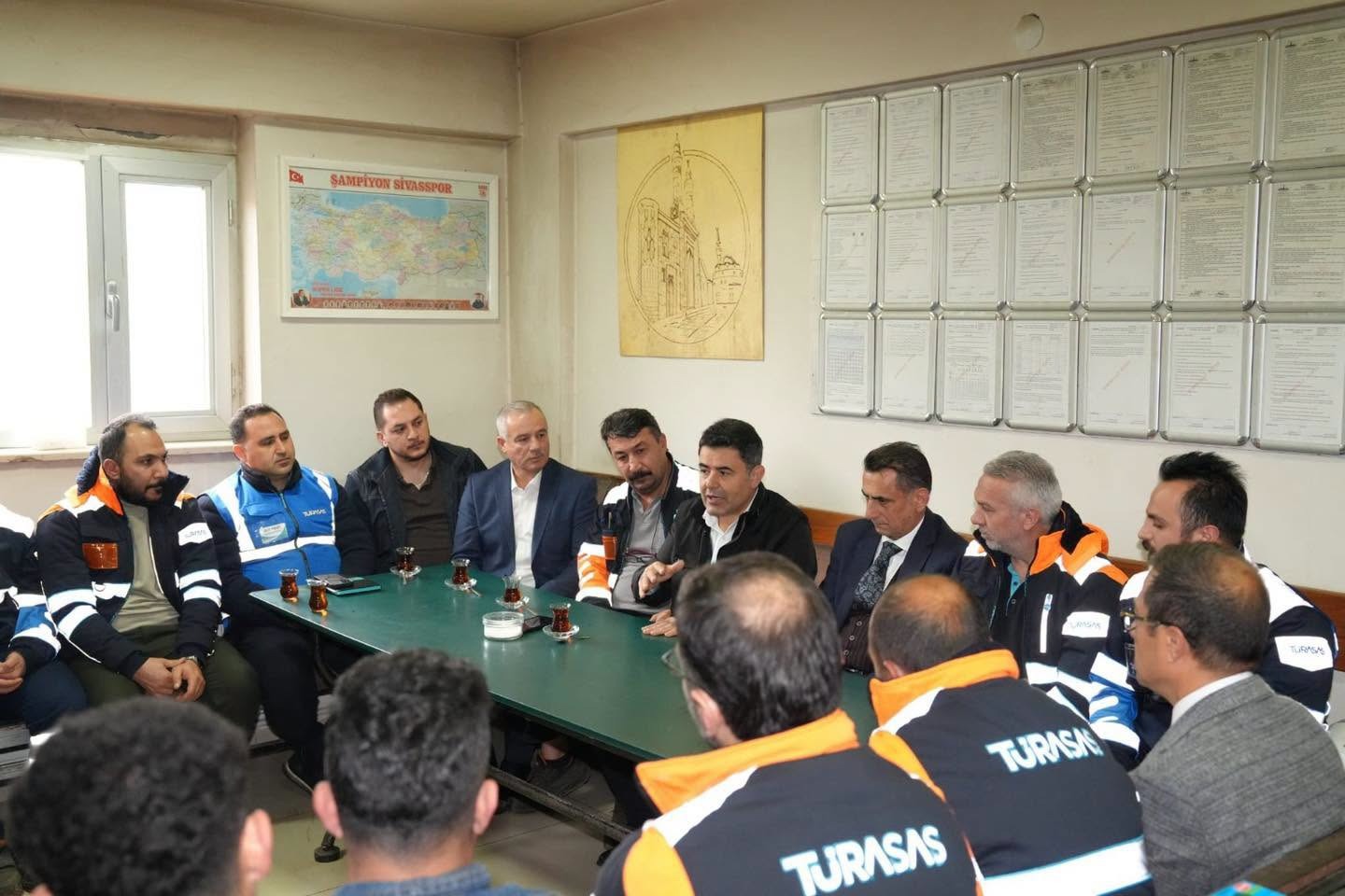 TÜRASAŞ Sivas’ta üretim çalışmaları mercek altında