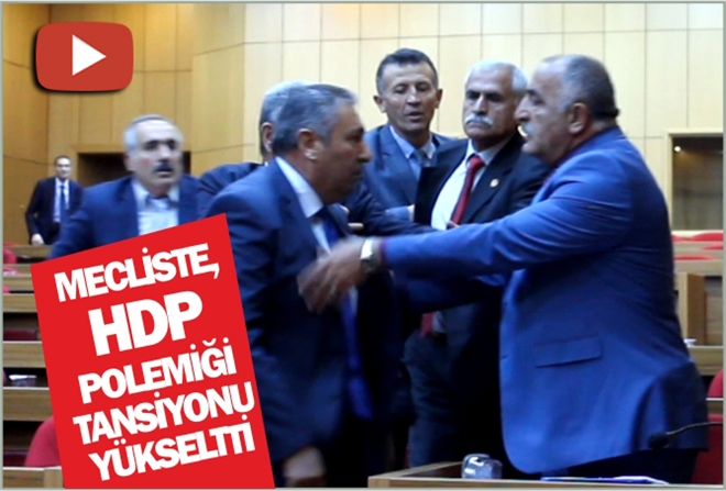 MECLİSTE, ?HDP´ POLEMİĞİ TANSİYONU YÜKSELTTİ - video