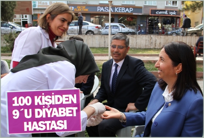 ?100 KİŞİDEN 9´U DİYABET HASTASI?