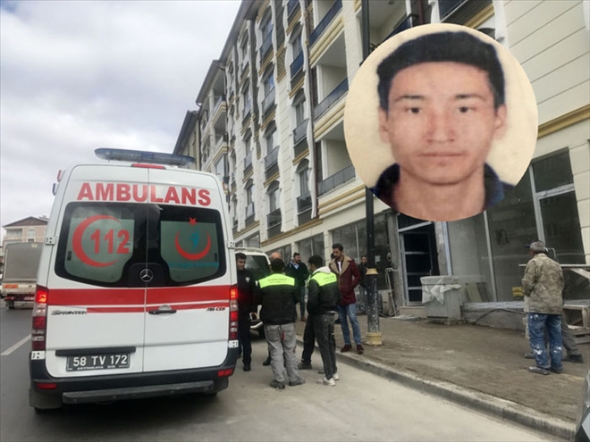 İNŞAATTAN DÜŞEN AFGAN İŞÇİ YARALANDI