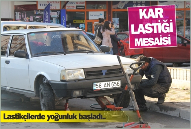 KAR LASTİĞİ MESAİSİ