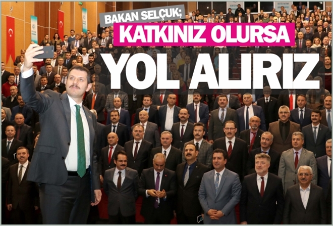 "KATKINIZ OLURSA YOL ALIRIZ"