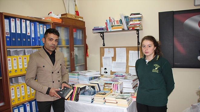 KAMPANYA İLE 5 BİN KİTAP TOPLADILAR