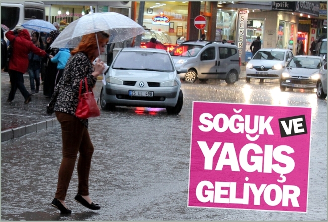 SOĞUK ve YAĞIŞ GELİYOR