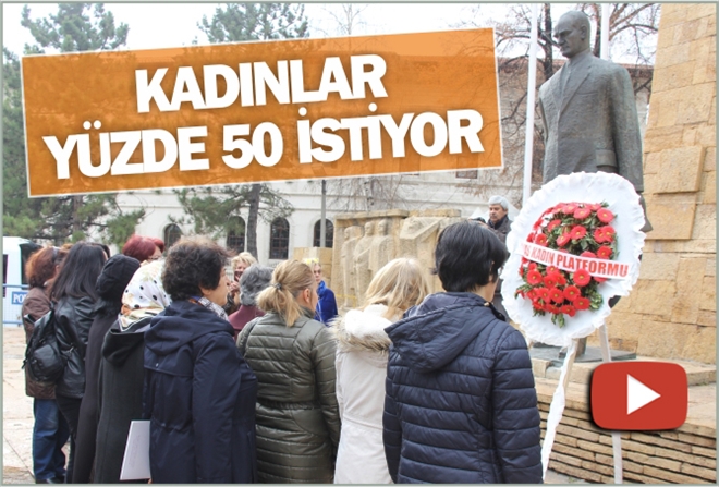 KADINLAR YÜZDE 50 İSTİYOR - video