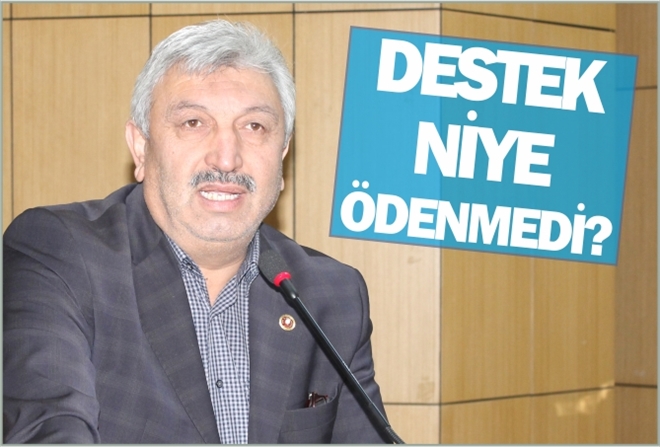 DESTEK NİYE ÖDENMEDİ?