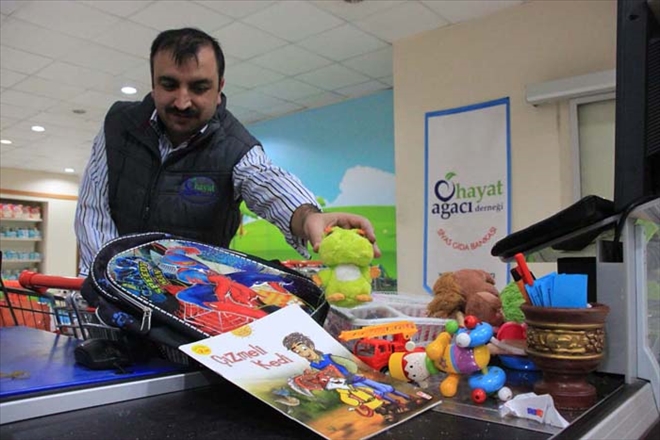 MİNİKLERDEN HAYAT AĞACI´NA ANLAMLI YARDIM