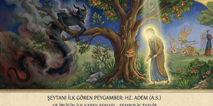 Şeytanı ilk gören Peygamber kimdir? Hz. Adem ve İblis'in ilk karşılaşması