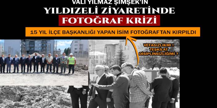 Yıldızeli’nde Fotoğraf Krizi: AK Parti’nin Kuruluş Ruhuna Gölge mi Düştü?