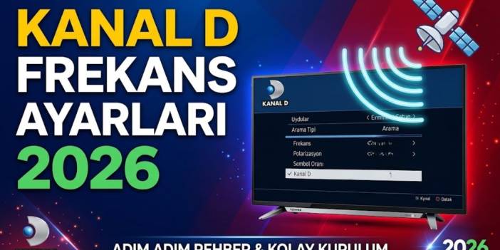 Kanal D yeni frekans bilgileri 2026 Toshiba TV kanal frekans ayarlama