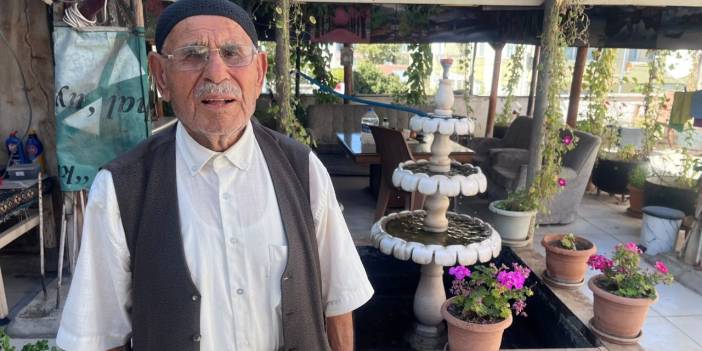 100 yaşına giren Ali amca uzun yaşamının sırrını anlattı