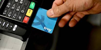 TROY logolu kart sayısı 56 milyona yükseldi