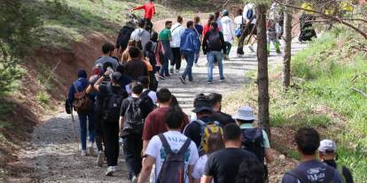 Sporculardan Sivas'ta Gençlik Haftası Yürüyüşü