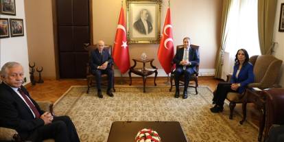 Bahçeli, DEM Parti heyetiyle görüştü