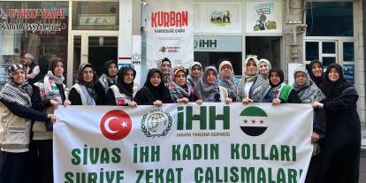 Sivas'tan Suriye'ye Yardım Eli