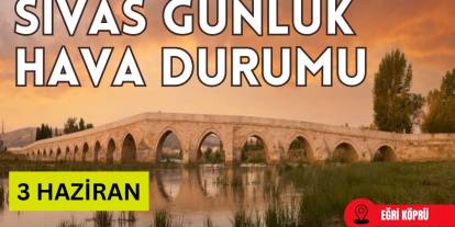 Sivas'ta Bugün Hava Nasıl Olacak? - 3 Haziran 2025