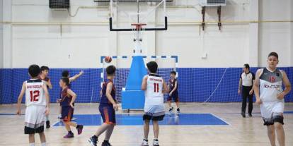 Sivas’ta Genç Basketbolcular Sahada