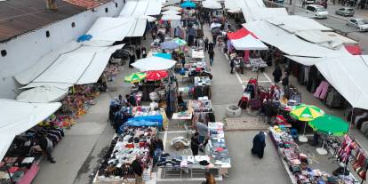 Sivas’ta Bayram Pazarı Kuruldu