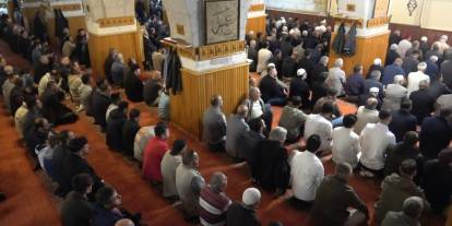Sivas'ta Tarihi Ulu Camide Bayram Namazı