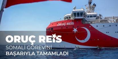 Oruç Reis, ilk kıtalar arası görevini tamamladı