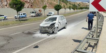 Tokat-Sivas Yolunda Trafik Kazası!