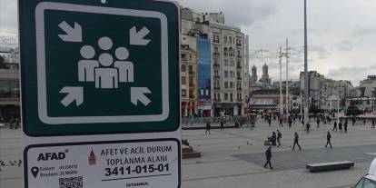 Türkiye'de 31 bin güvenli toplanma alanı bulunuyor