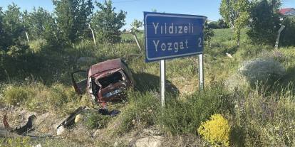 Sivas'ta otomobil şarampole düştü: 1'i ağır, 3 yaralı