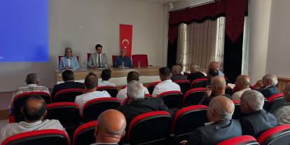 Kaymakam Eskimez Muhtarları Dinledi