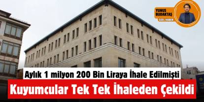 Kuyumcular Sivas'taki Milyonluk İhaleden Çekildi