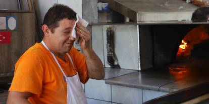 Sivaslı Fırıncıların Sıcakla İmtihanı