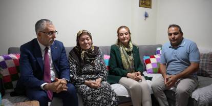 Bakan Işıkhan'dan 15 Temmuz şehidinin ailesine ziyaret