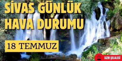 Sivas'ta Bugün Hava Nasıl Olacak? - 18 Temmuz 2025