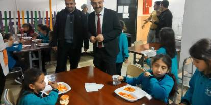 Sivas'ta okul yemekhaneleri denetlendi