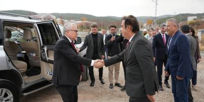 Sivas Valisi Şimşek yeni hastane inşaatını inceledi