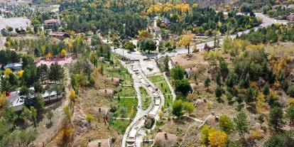 Sivas’ta sonbahar, doğayı renk cümbüşüne bürüdü