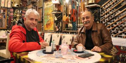 Sivas’ta antikalarla dolu nostalji kafesi ilgi görüyor