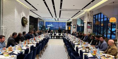 Milletvekili Aksu, Yıldız Dağı’nda köy muhtarlarıyla bir araya geldi